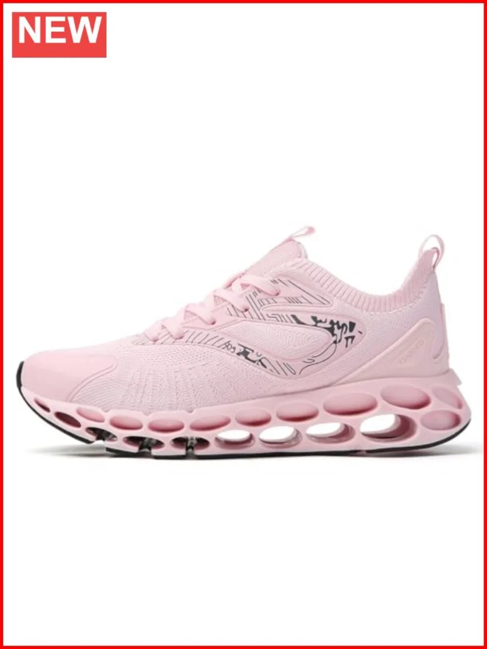 Mesh Slip-On Running Sneakers Athletic Walking Shoes Breathable Low Arch